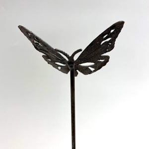 Universal Ironworks Proudly Handmade in Arizona, USA Butterfly Plant Stake