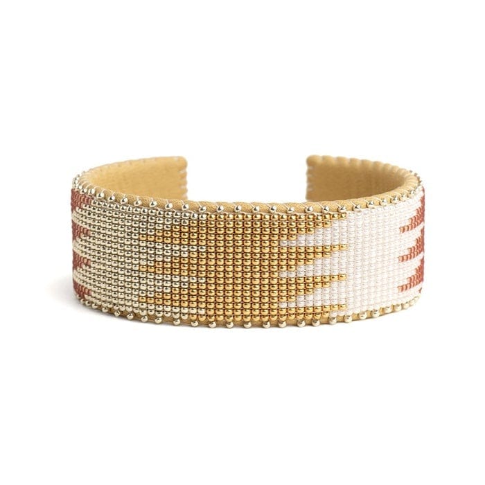 Etkie Jewelry Camille Glass Cuff -Large
