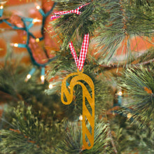 Load image into Gallery viewer, Prairie Dance Proudly Handmade in South Dakota, USA Candy Cane Ornament
