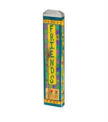Studio M Proudly Handmade in Missouri, USA Choose Your Friends - 13" Mini Art Pole