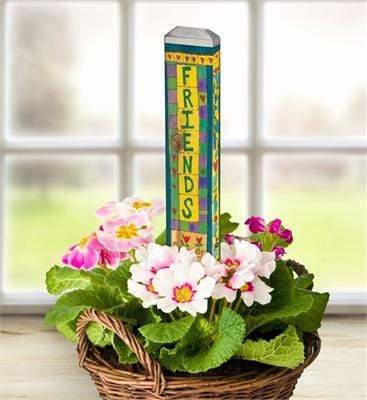 Studio M Proudly Handmade in Missouri, USA Choose Your Friends - 13" Mini Art Pole