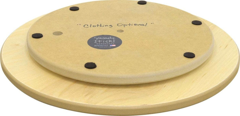 Sticks Proudly Handmade in Iowa, USA Clothing Optional Lazy Susan