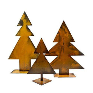 Prairie Dance Proudly Handmade in South Dakota, USA "Contemporary Trees" Decorative Christmas Decorations