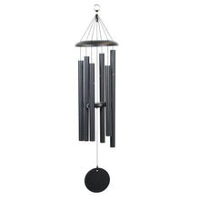 Load image into Gallery viewer, Wind River Chimes Proudly Handmade in Virginia, USA Black Corinthian Bells Chimes - 36&quot;
