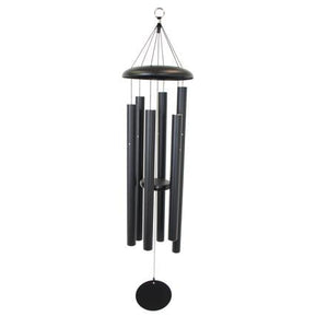 Wind River Chimes Proudly Handmade in Virginia, USA Black Corinthian Bells Chimes - 44"
