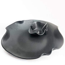 Load image into Gallery viewer, Hilborn Pottery Proudly Handmade in Ontario, CA Ebony Couple-Sized Ceramic Dip Set
