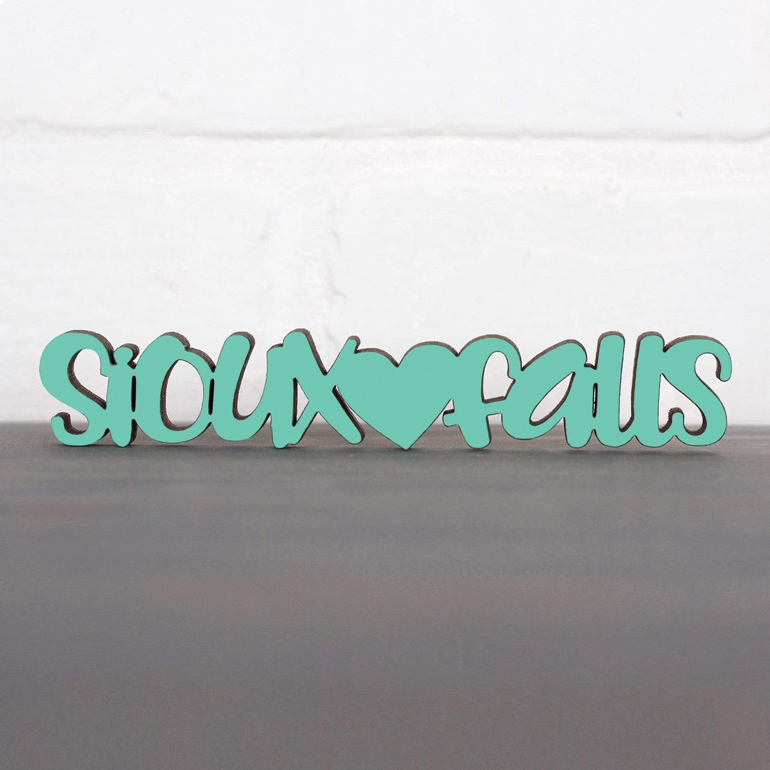Spunky Fluff Proudly handmade in South Dakota, USA Custom Home Town-Tiny Word Magnet