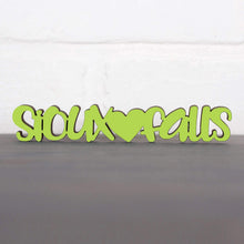 Load image into Gallery viewer, Spunky Fluff Proudly handmade in South Dakota, USA Custom Home Town-Tiny Word Magnet
