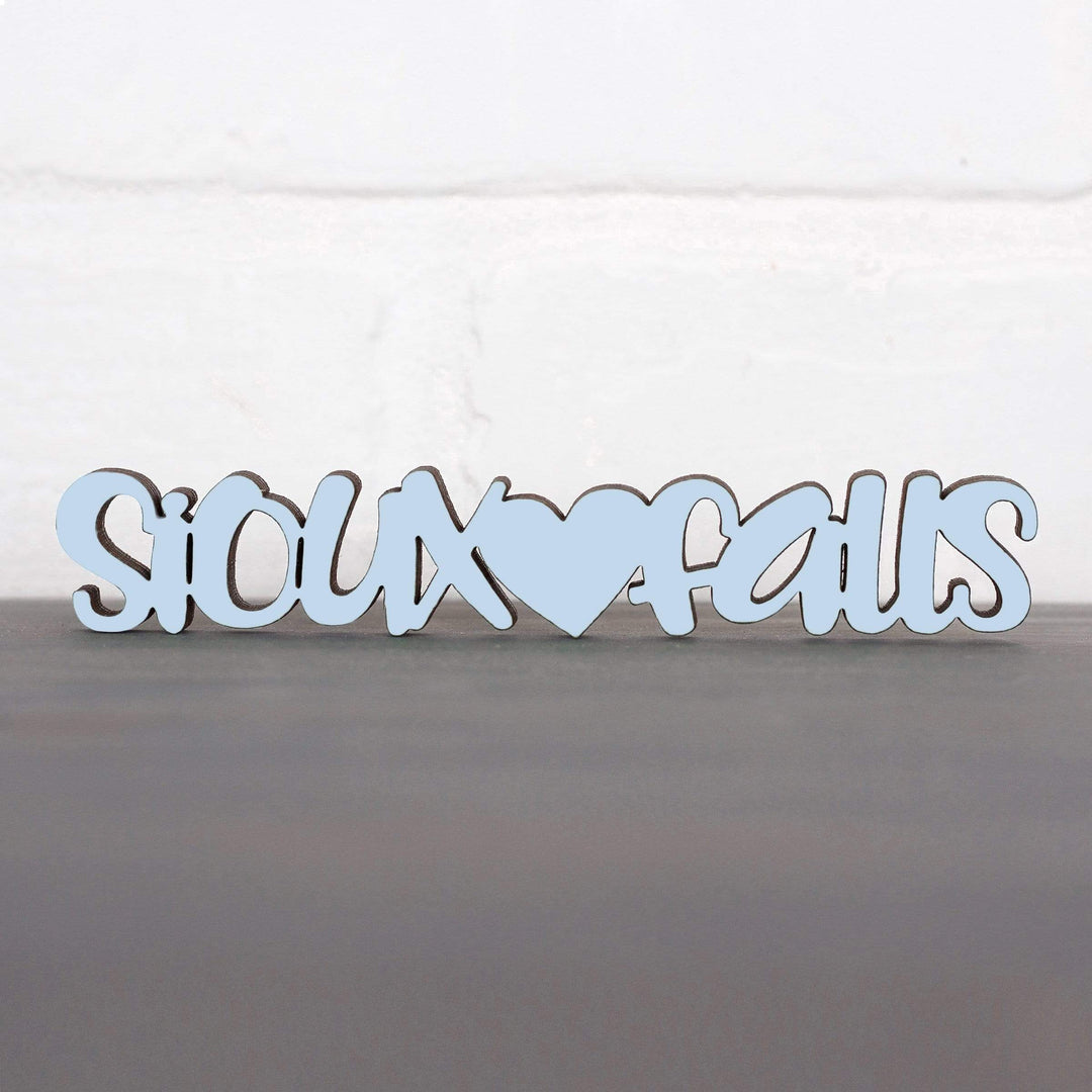 Spunky Fluff Proudly handmade in South Dakota, USA Custom Home Town-Tiny Word Magnet
