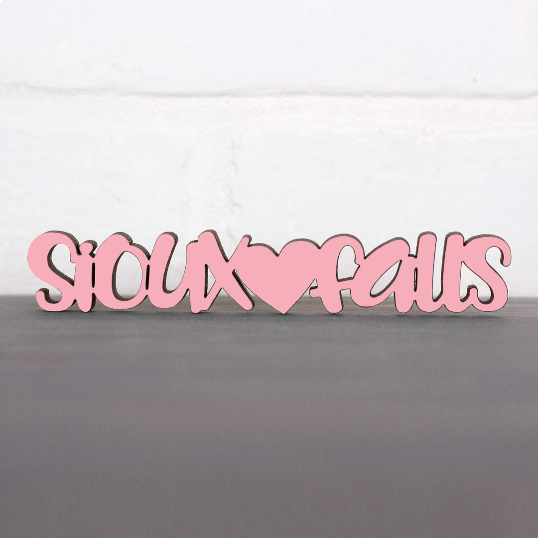 Spunky Fluff Proudly handmade in South Dakota, USA Custom Home Town-Tiny Word Magnet