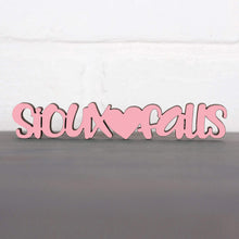 Load image into Gallery viewer, Spunky Fluff Proudly handmade in South Dakota, USA Custom Home Town-Tiny Word Magnet
