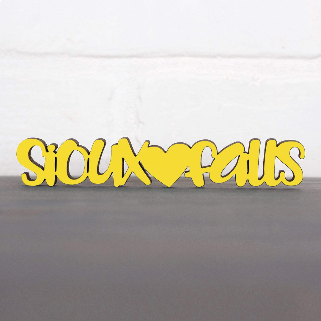 Spunky Fluff Proudly handmade in South Dakota, USA Custom Home Town-Tiny Word Magnet