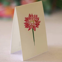 Load image into Gallery viewer, FreshCut Paper LLC Greeting &amp; Note Cards Dear Dahlia Pop-up Card

