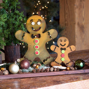 Prairie Dance Proudly Handmade in South Dakota, USA Small Decorative Gingerbread Man