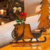 Prairie Dance Proudly Handmade in South Dakota, USA Decorative Santa's Sleigh (Large)