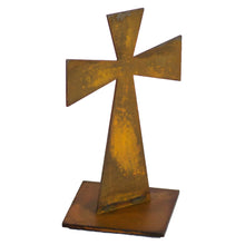 Load image into Gallery viewer, Prairie Dance Proudly Handmade in South Dakota, USA Diana&#39;s Contemporary Collectible Cross
