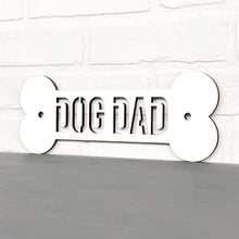 Load image into Gallery viewer, Spunky Fluff Proudly handmade in South Dakota, USA Small / White Dog Dad
