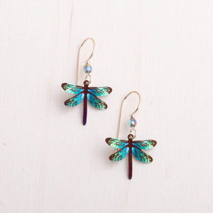 Holly Yashi Jewelry Dragonfly Dreams Earring Turquoise