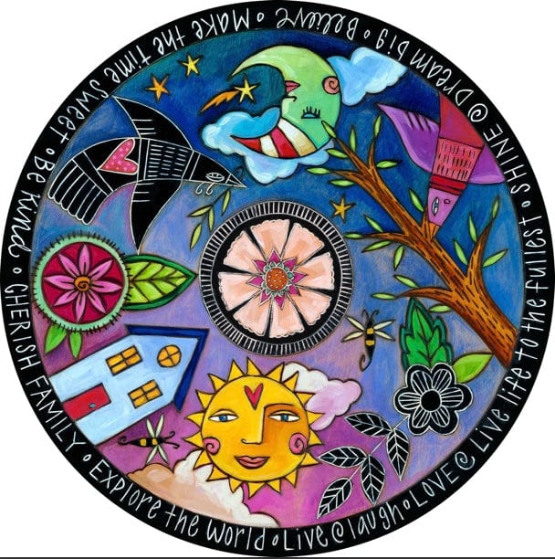 Sticks Proudly Handmade in Iowa, USA Dream in Color Lazy Susan