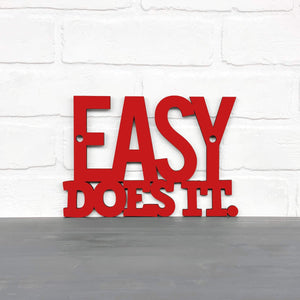 Spunky Fluff Proudly handmade in South Dakota, USA Easy Does It