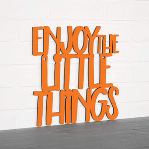 Spunky Fluff Proudly handmade in South Dakota, USA Medium / Orange Enjoy the Little Things