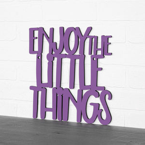 Spunky Fluff Proudly handmade in South Dakota, USA Medium / Purple Enjoy the Little Things