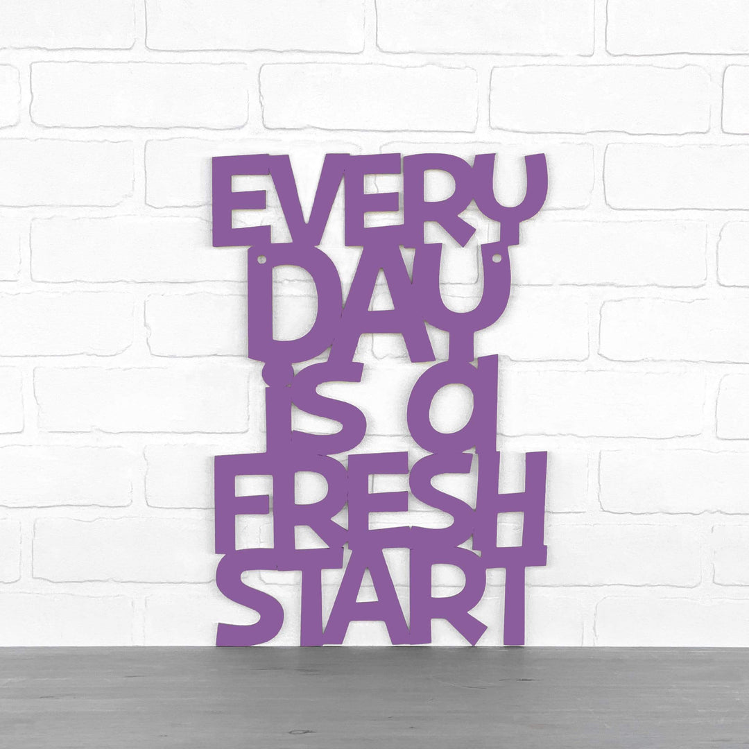Spunky Fluff Proudly handmade in South Dakota, USA Every Day Is A Fresh Start