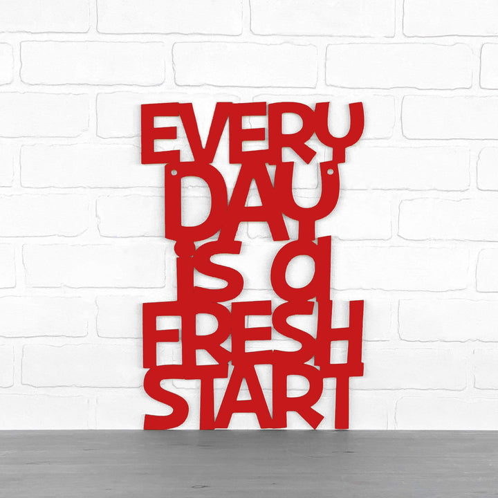 Spunky Fluff Proudly handmade in South Dakota, USA Every Day Is A Fresh Start