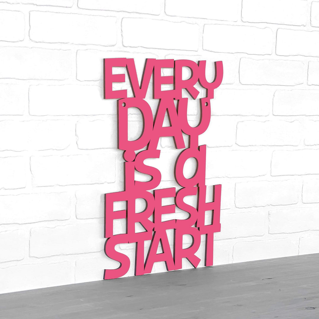 Spunky Fluff Proudly handmade in South Dakota, USA Every Day Is A Fresh Start