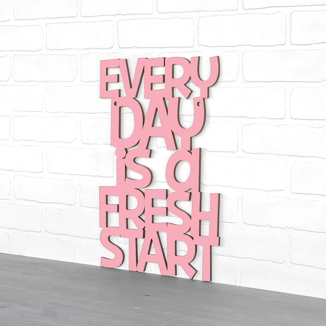 Spunky Fluff Proudly handmade in South Dakota, USA Every Day Is A Fresh Start