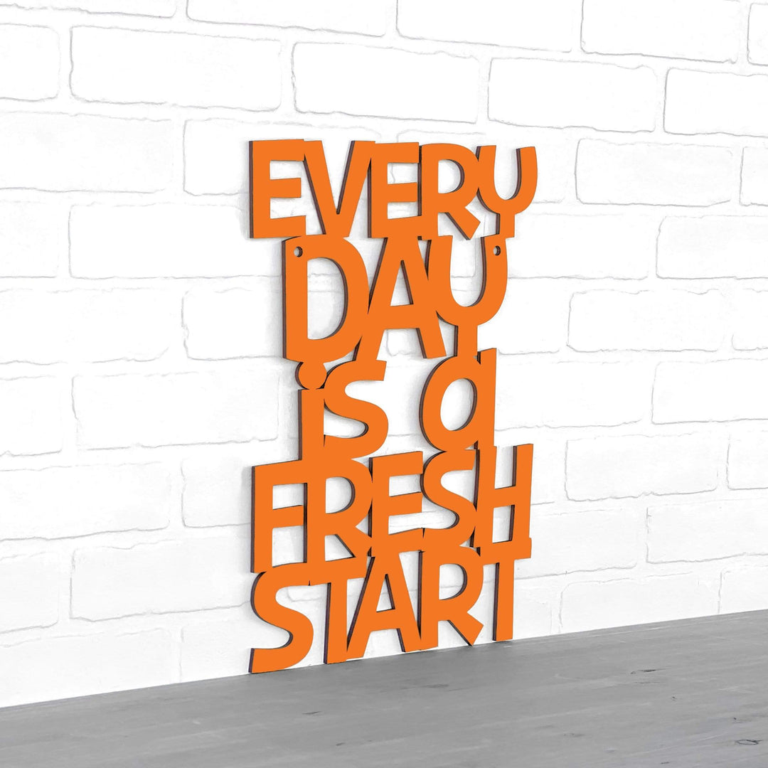 Spunky Fluff Proudly handmade in South Dakota, USA Every Day Is A Fresh Start