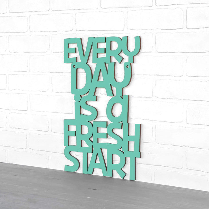 Spunky Fluff Proudly handmade in South Dakota, USA Every Day Is A Fresh Start