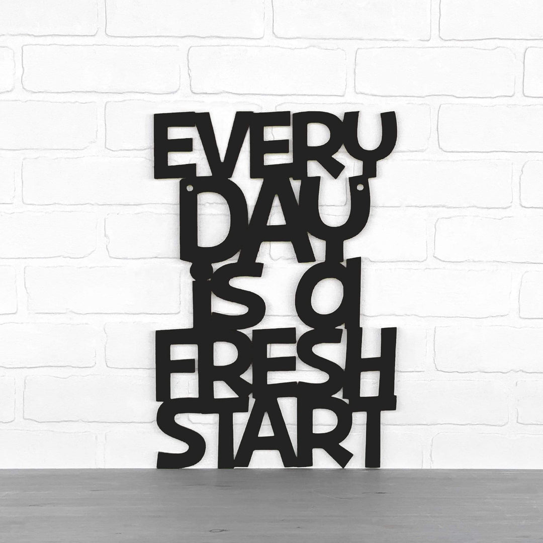 Spunky Fluff Proudly handmade in South Dakota, USA Every Day Is A Fresh Start