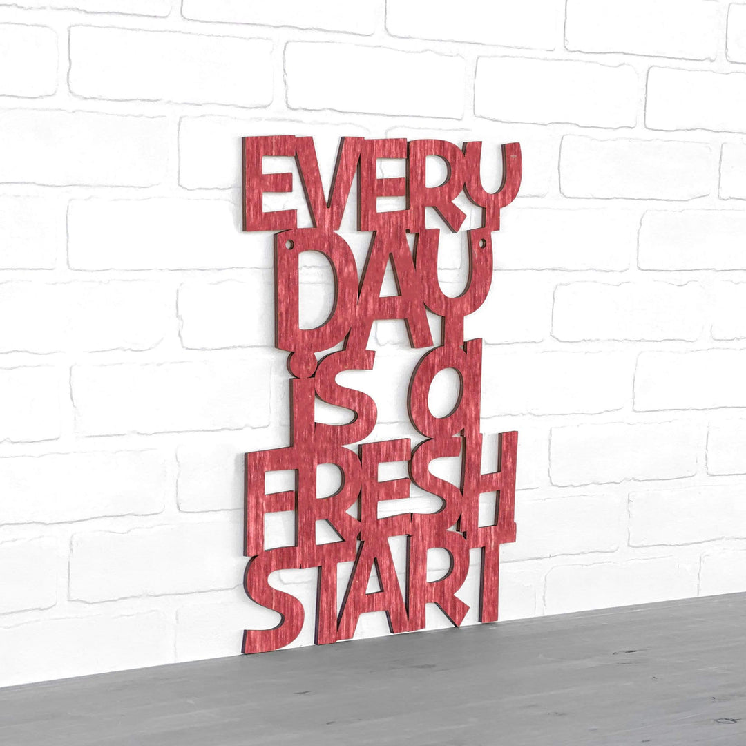 Spunky Fluff Proudly handmade in South Dakota, USA Every Day Is A Fresh Start