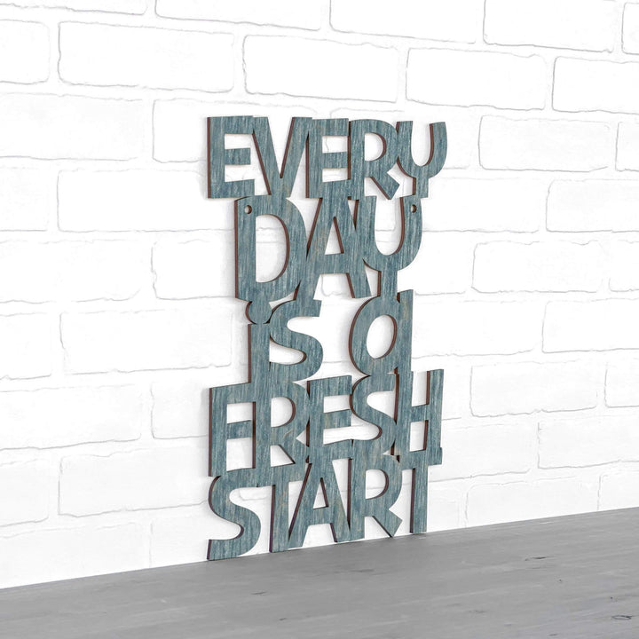 Spunky Fluff Proudly handmade in South Dakota, USA Every Day Is A Fresh Start