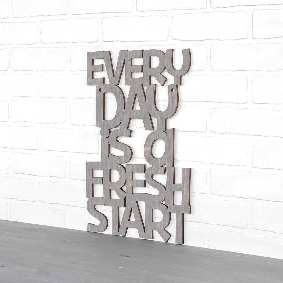 Spunky Fluff Proudly handmade in South Dakota, USA Every Day Is A Fresh Start