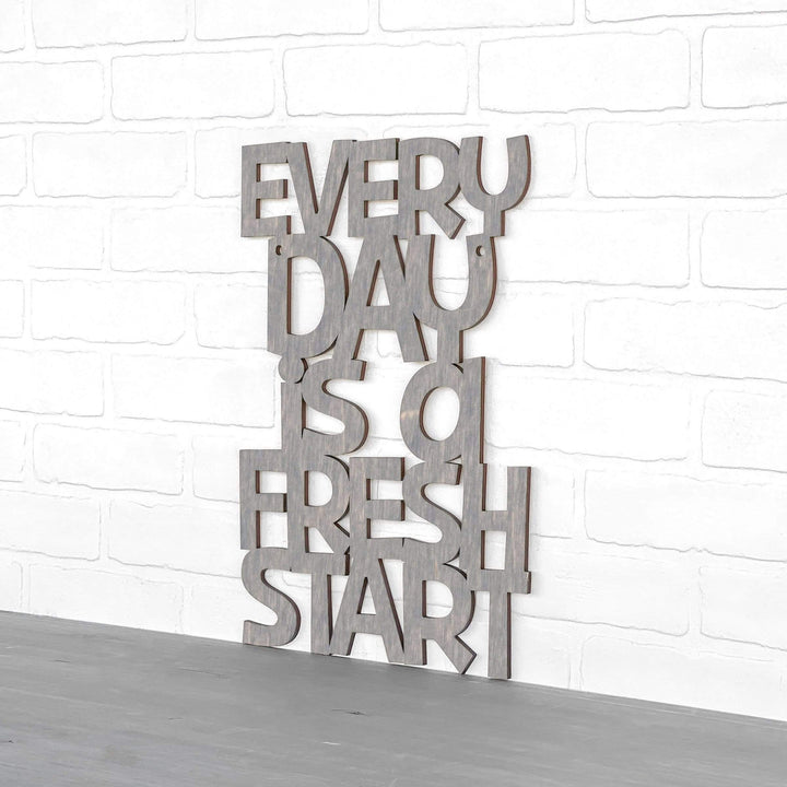 Spunky Fluff Proudly handmade in South Dakota, USA Every Day Is A Fresh Start