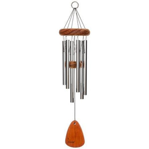 Wind River Chimes Proudly Handmade in Virginia, USA "Silver" Festival Chime 18"