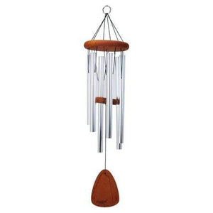 Wind River Chimes Proudly Handmade in Virginia, USA "Silver" Festival Chime 24"