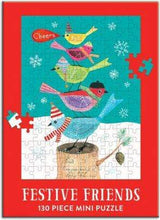 Load image into Gallery viewer, Hachette Book Group Festive Friends Mini Puzzle

