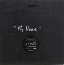 Load image into Gallery viewer, Sticks Wall Art Fly Home 9" x 9" Plaque
