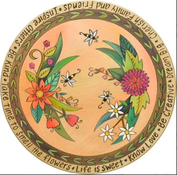 Sticks Proudly Handmade in Iowa, USA For the Bees Lazy Susan
