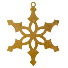Load image into Gallery viewer, Prairie Dance Proudly Handmade in South Dakota, USA Freeze Snowflake Ornament
