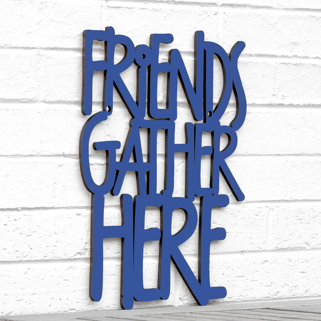 Spunky Fluff Proudly handmade in South Dakota, USA Medium / Cobalt Blue Friends Gather Here