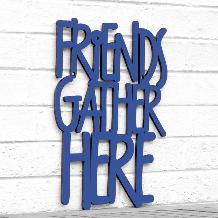 Spunky Fluff Proudly handmade in South Dakota, USA Medium / Cobalt Blue Friends Gather Here