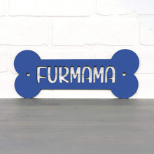 Load image into Gallery viewer, Spunky Fluff Proudly handmade in South Dakota, USA Medium / Cobalt Blue Fur Mama
