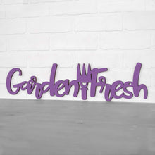 Load image into Gallery viewer, Spunky Fluff Proudly handmade in South Dakota, USA Purple Garden Fresh
