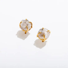 Load image into Gallery viewer, Larissa Loden Herkimer Diamond Gemstone Stud Earrings
