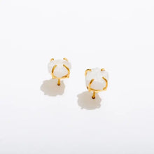 Load image into Gallery viewer, Larissa Loden Moonstone Gemstone Stud Earrings
