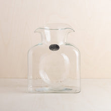 Load image into Gallery viewer, Blenko Proudly Handmade in West Virginia, USA Large Glass Pitcher - Crystal
